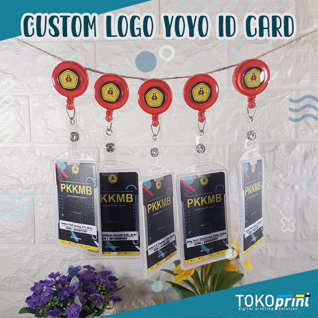 

Yoyo Name tag ID Card Custom Logo