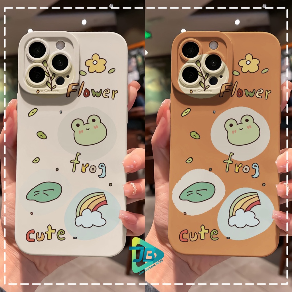 CUSTOM CASE SOFTCASE SILIKON PROCAMERA FROG CUSTOM REALME C2 5 5I 5S C3 C11 C20 C12 C25 C30 C35 NARZO 30A 50A JB7158