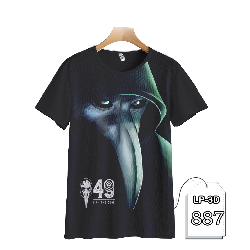 KAOS SCP Foundation 049 Printing 3D KAOS Game Serial Anak #LP3D-887