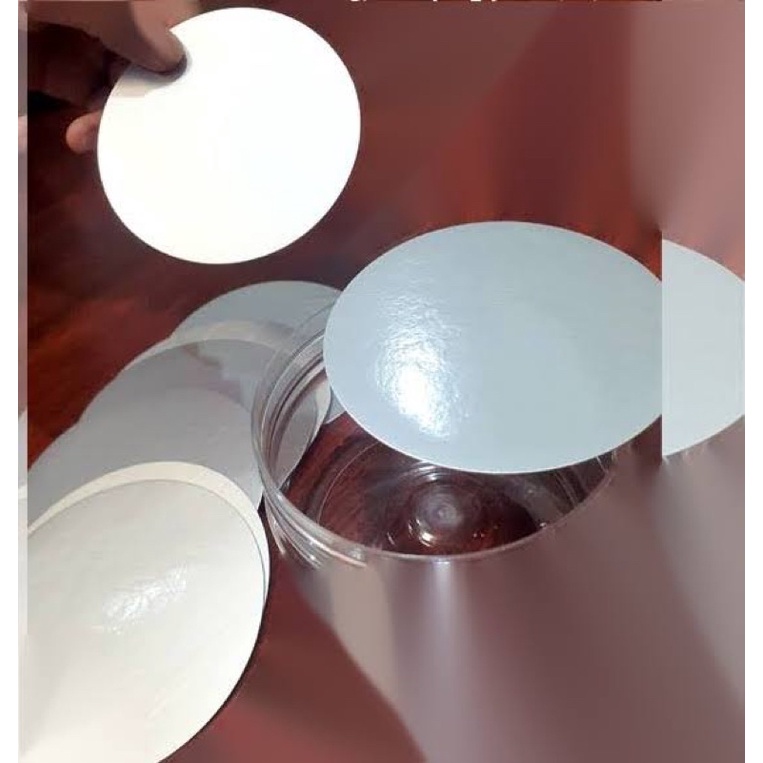 Segel Aluminium Foil 87 mm Induction Seal Aluminium Foil Toples PET