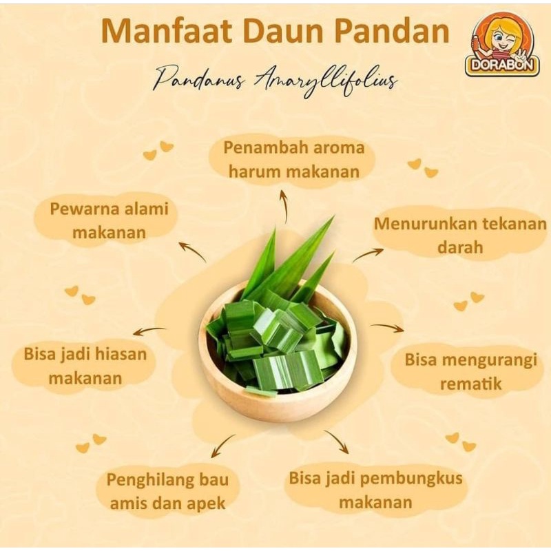 Daun Pandan Wangi Per Ikat