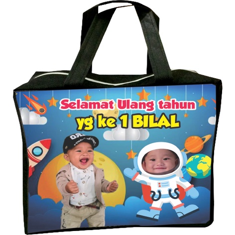 

TAS SUVENIR ULANG TAHUN KOMBINASI MIKA/TAS ULANG TAHUN / TAS ULTAH MURAH