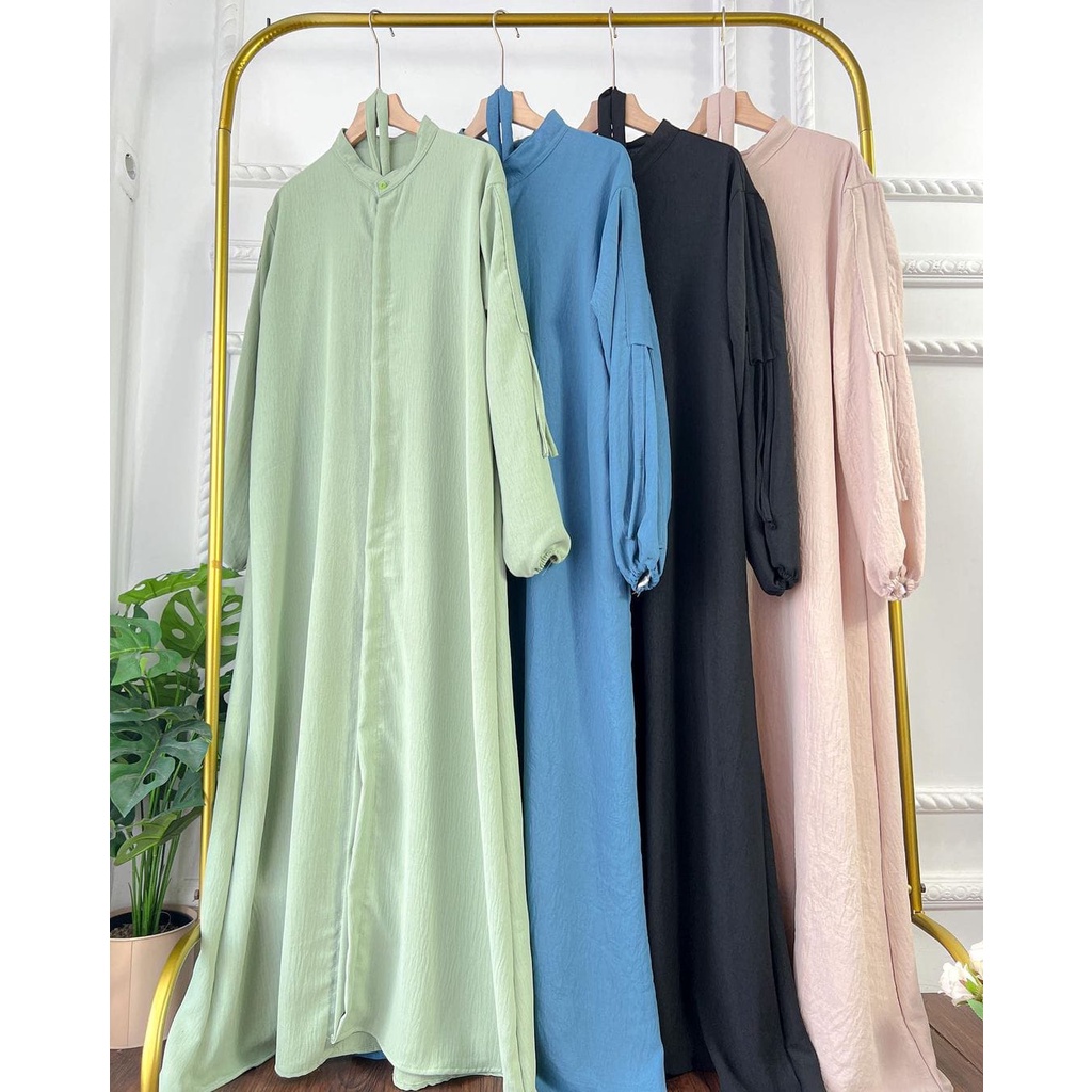 LARISA DRESS Bahan Crinkle Airflow Fit XL