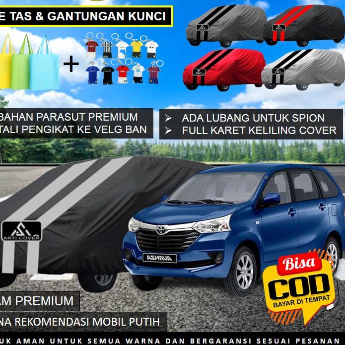 Depan1 Selimut Sarung Body Cover Mobil Avanza Xenia / Mantel Penutup Mobil Avanza Xenia / Cover Mobi