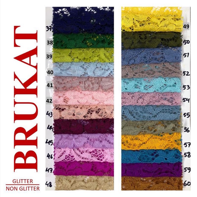 KAIN BAHAN BROKAT CORDNELI / LACE / KAIN BAHAN BRIEDESMAID