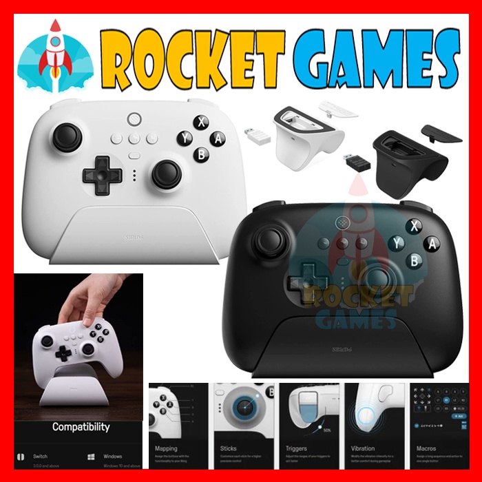 8Bitdo Ultimate Bluetooth Controller with Charging Dock