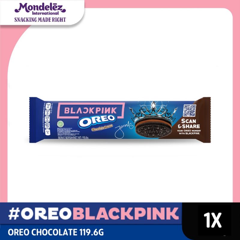 

Oreo Blackpink Chocolate Creme 119.5g [Lemited Edition]