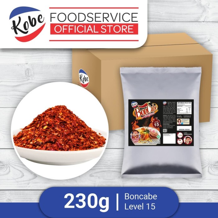 

BonCabe Original Level 15 230gr Sambal Tabur - Kemasan Besar