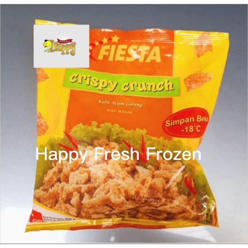 

Fiesta Crispy Crunch Kulit Ayam Goreng Beku Frozen 300 gram