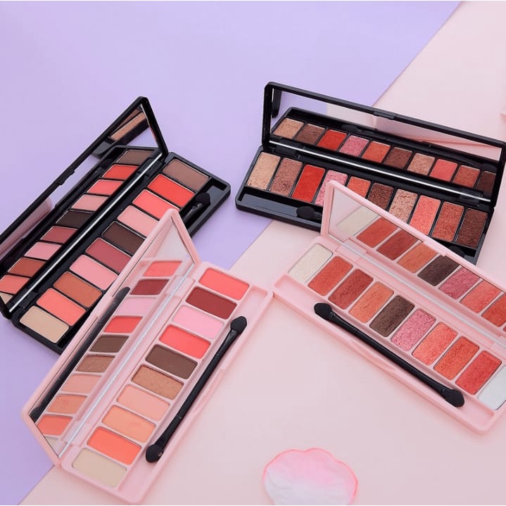 Lameila Eyeshadow Play Color Eyes 10 Color Perona Mata 3596