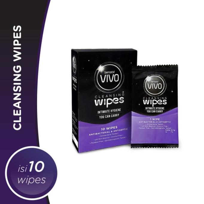 

Vivo Cleansing Wipes- Tisu Seperti Super Magic dari VIVO Resmi Legal