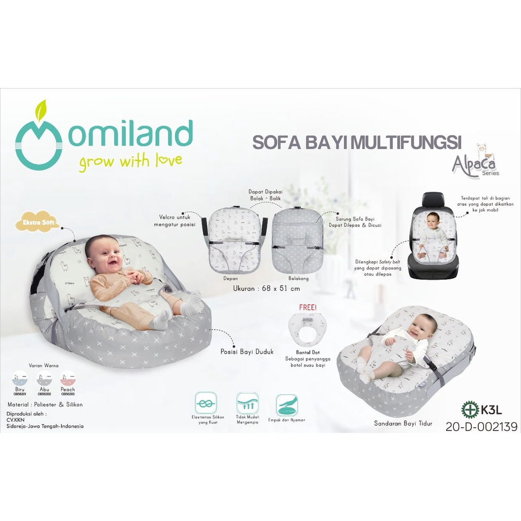 MOMS_ Omiland Sofa Bayi // Sofa Multi Fungsi Alpaca Series