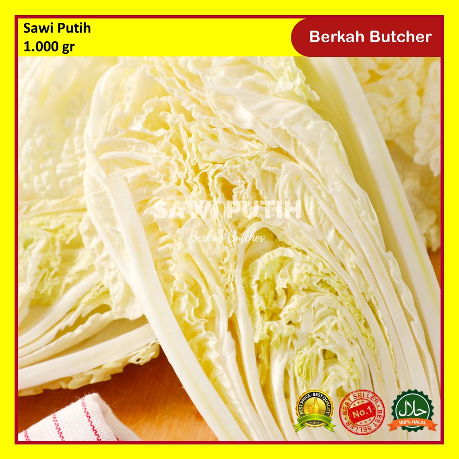 Sawi Putih Segar / Pecay 1 Kg - Berkah Butcher