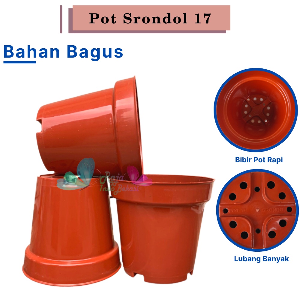 Pot Tinggi Srondol 17 Merah BataTerracota Terracotta Merah Coklat Mirip Pot Usa Eiffel Effiel 20 25 Pot Tinggi Tirus 10 15 18 20 30 35 40 50 Cm Plastik Besar Hitam Putih Murah