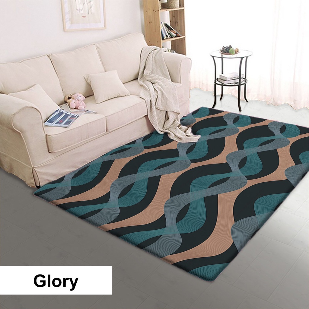 Karpet Vallery Quincy Jumbo Ukuran 230x190cm Karpet Malaysia Motif Minimalis