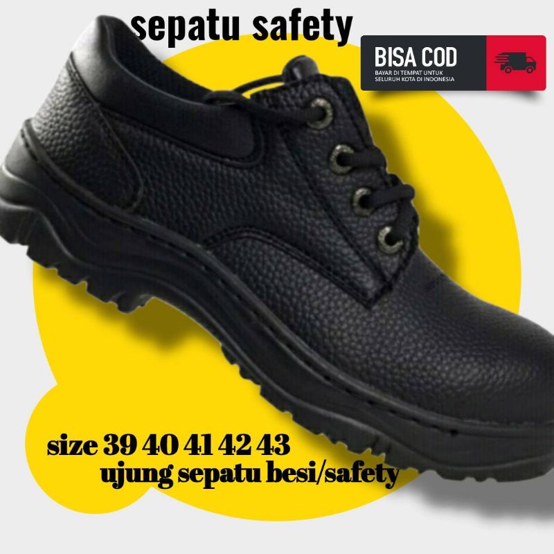 sepatu safety pria sepatu kerja sepatu proyek sepatu koki