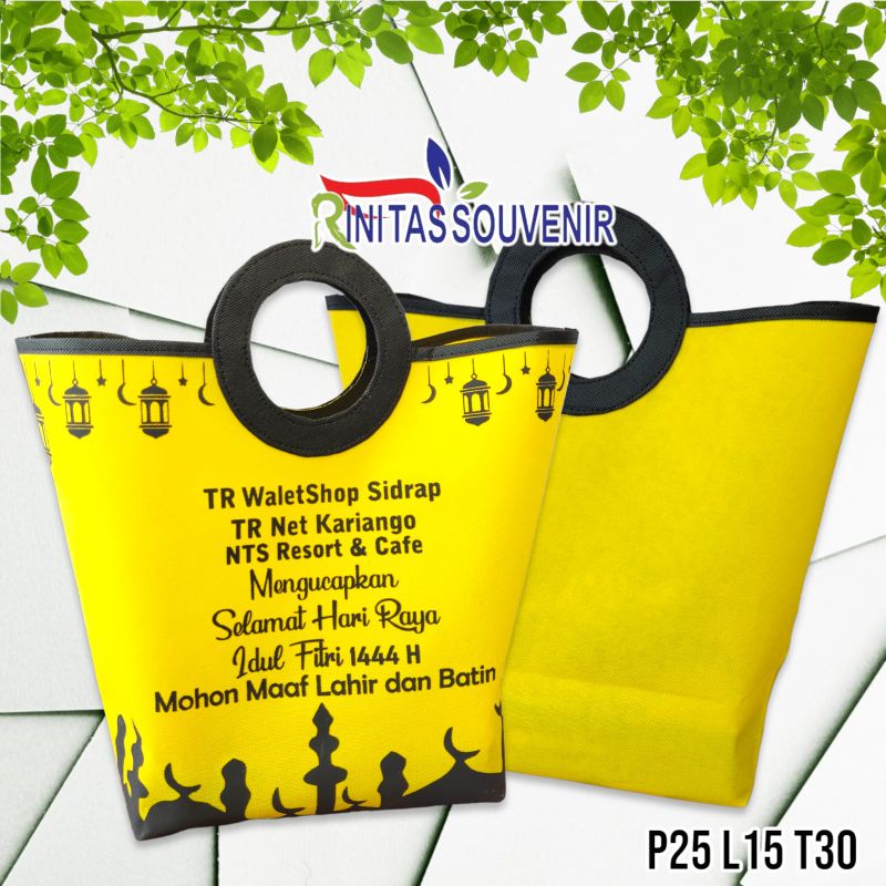 

tas lebaran idul fitri-hampers lebaran-pegangan bulat sablon