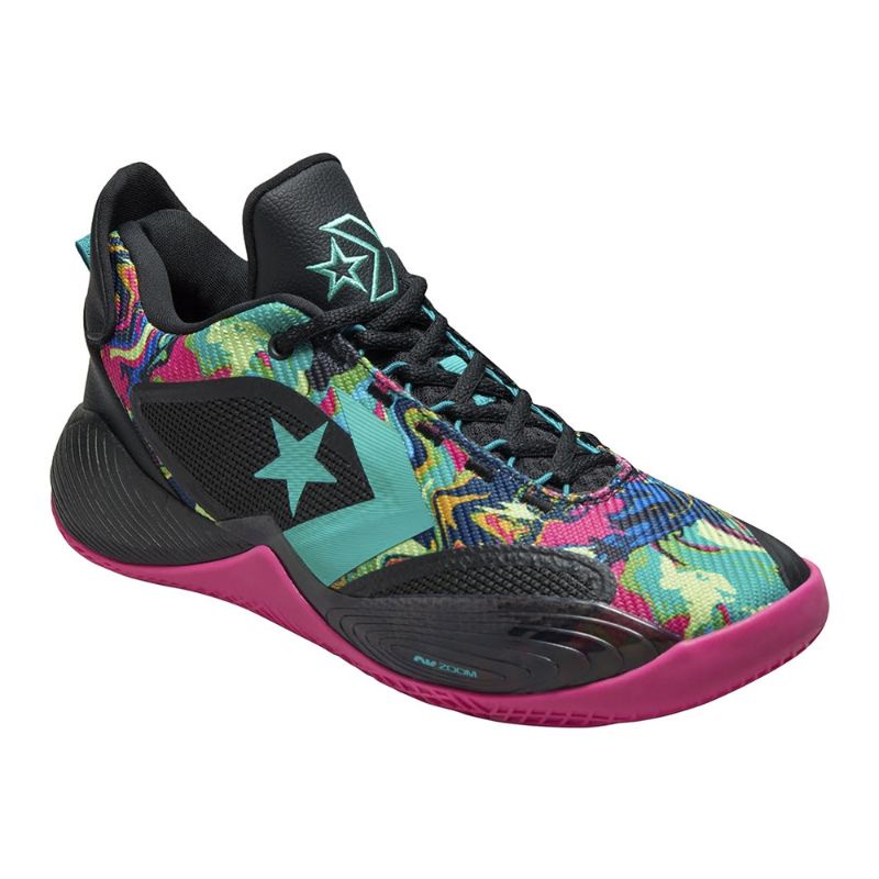 Hot Product Sepatu Basket Converse All Star Bb Shift Black Pink Teal