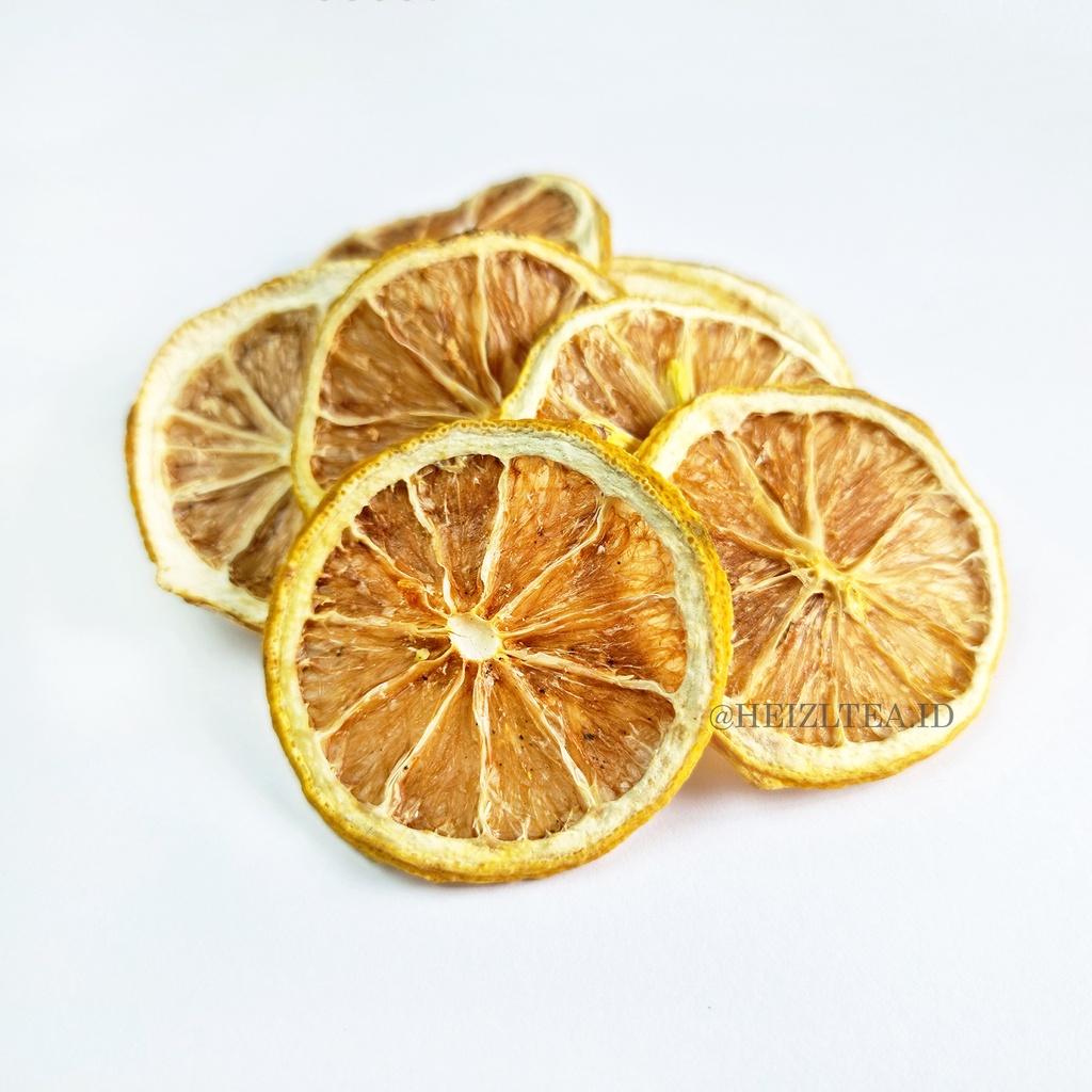 

HEIZL Dried Lemon Slices Irisan Jeruk Lemon Kering Import Premium Organic