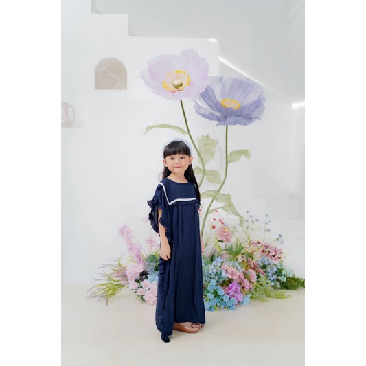 Kaftan Amara Lucuna Junior 2-10 tahun Gamis Anak Rayon Original Super Premium