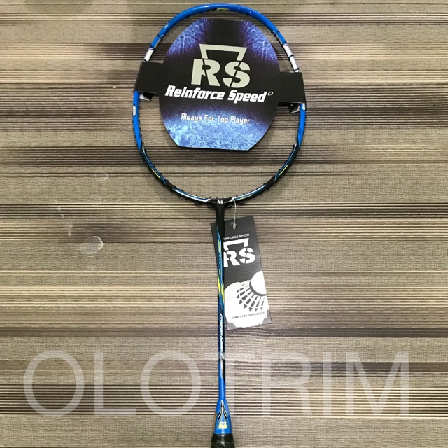 [Free Pasang Senar] Raket Badminton RS Micron Saber 7 NG II + Bonus Tas Kaos Senar Lengkap