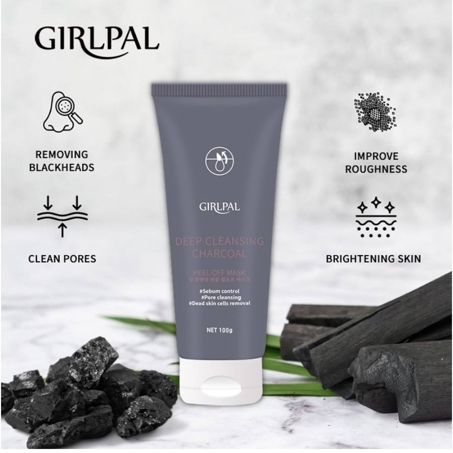 GIRLPAL CENTELLA ASIATICA PEELING/CHARCOAL GEL/ALOEVERA BPOM