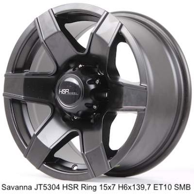 Velg HSR Ring 15x7, Lubang 6x139,7 SAVANNA JT5304