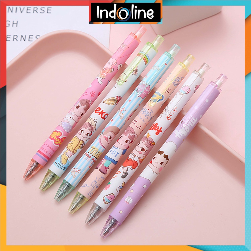 

Pulpen Gel Motif Cartoon Pulpen Pelajar Dan Kantor Pena Lucu Cherry Maruko Import COD ℒ 605