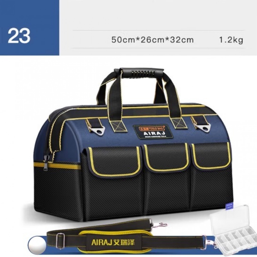 Tas Perkakas  Tukang Selempang Jinjing Storage Tool Bag Waterproof ARJ