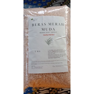 

Beras merah muda