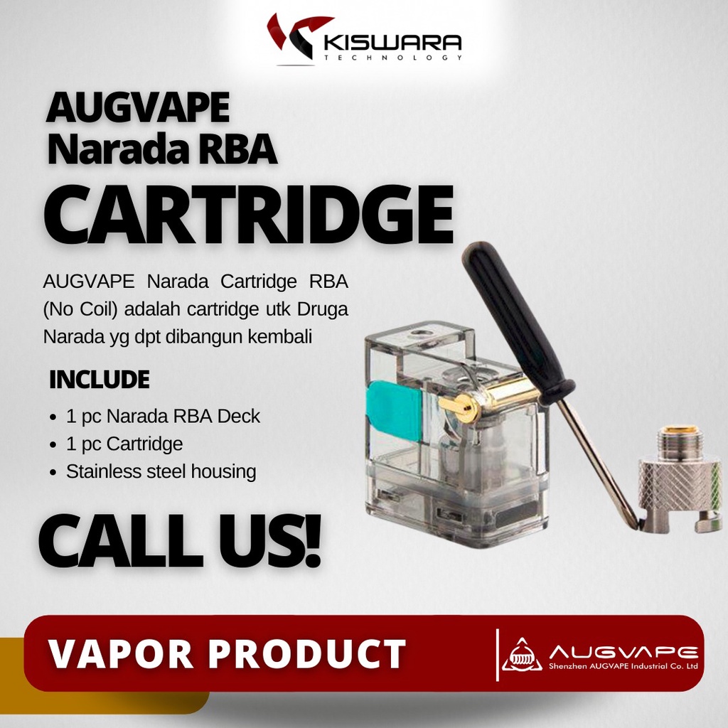 Cartridge AUGVAPE Narada RBA (No Coil) VP03604