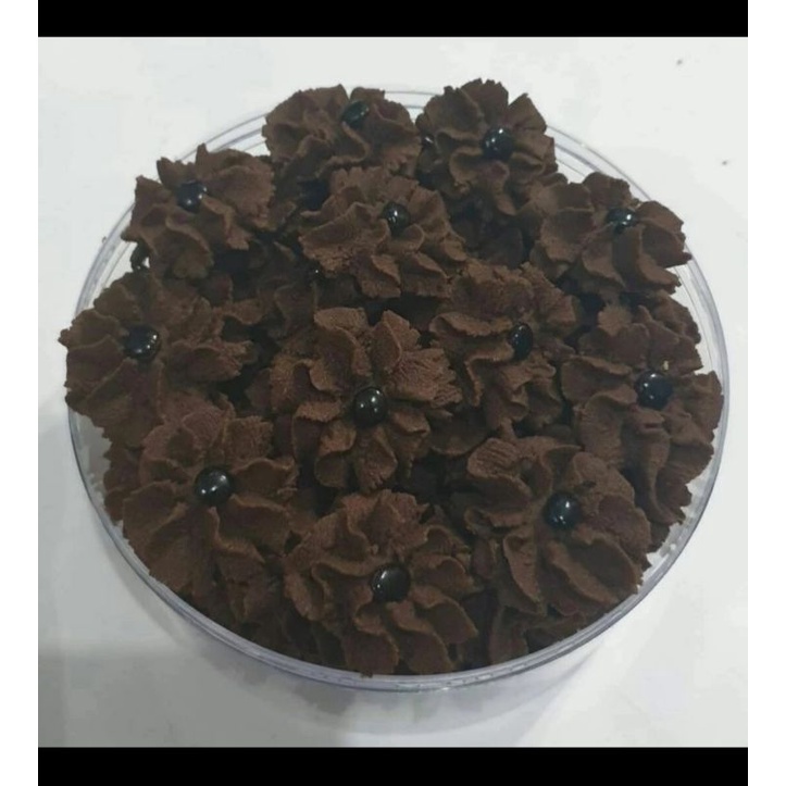 

kue kering semprit cokelat choco chip/aster/toples 250 gram