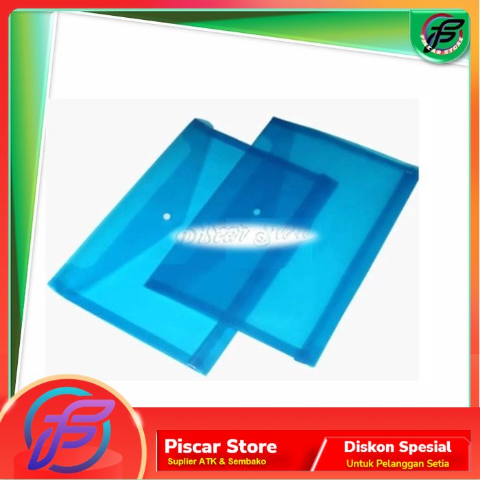 

R&R Map Plastik Kancing Punggung/Map merapikan Dokumen