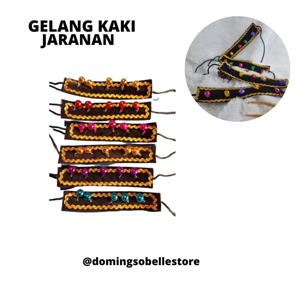 ✅gelang kaki jaranan / Klinting kaki, gelang kaki, gongseng, klinting jaranan, klinting ganong / kli