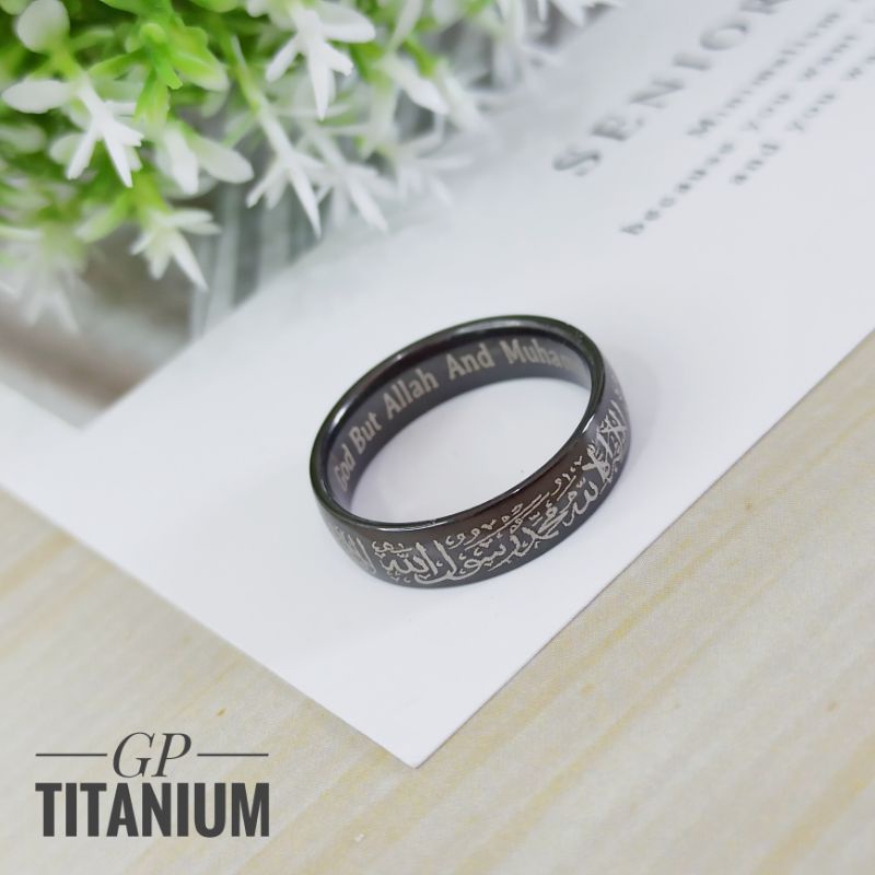 Cincin tauhid titanium RGN01/RGI04