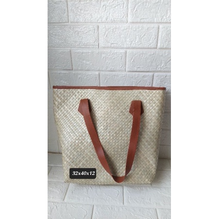TAS ANYAMAN WANITA BALI LOKAL PRODUK INDONESIA HAND BAG TOTE BAG WOMEN
