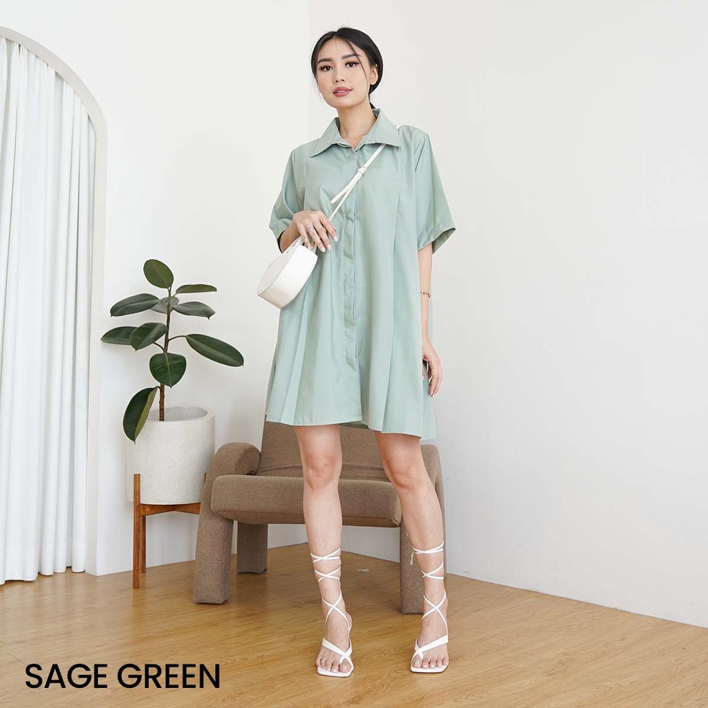 Dress Kemeja Katun Miami