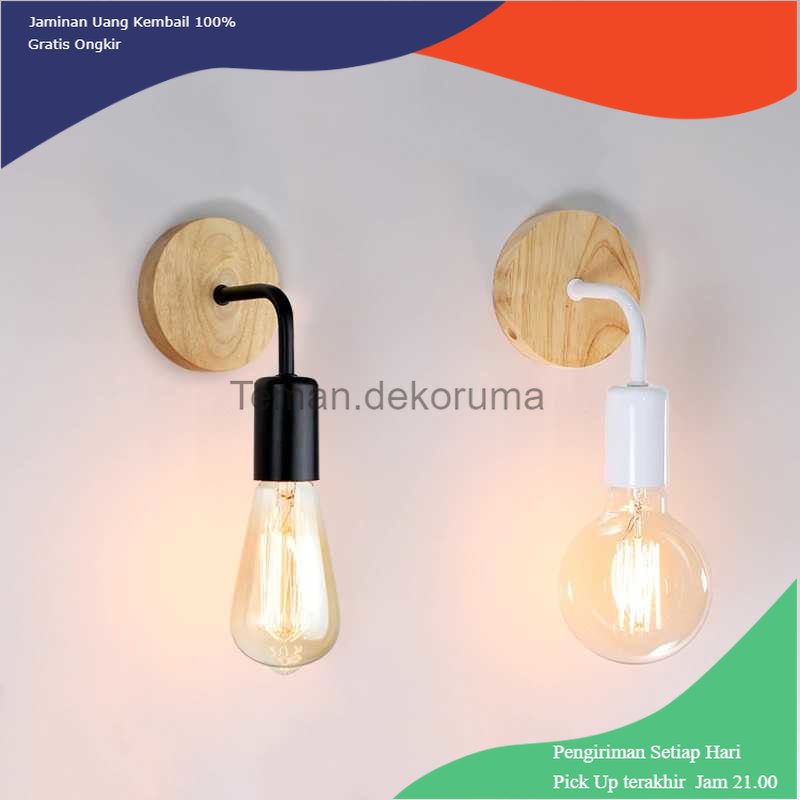 TD - LMP YNL Fitting Lampu Hias Dinding Minimalis Nordic Retro Style Socket E27 - YNL01