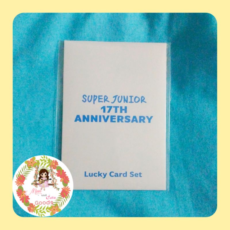 [Pelunasan] Super Junior 17th Anniversary Lucky Card