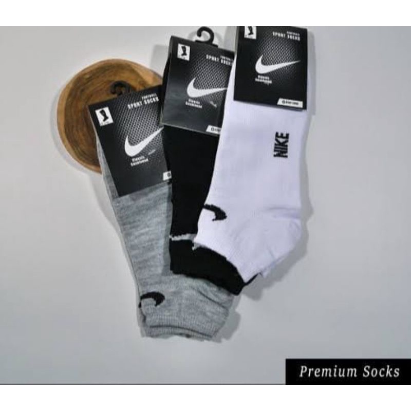 KAOS KAKI SPORT PRIA WANITA UNISEX NIKE PENDEK MURAH MERIAH