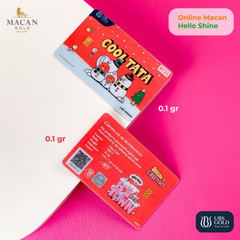 L24K Gift Series BT21 UBS