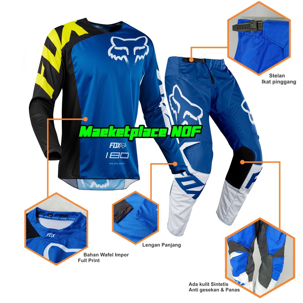 jerset jersey Baju  celana trail cross motor motorcross motocross trabas adventure bikin desain cust