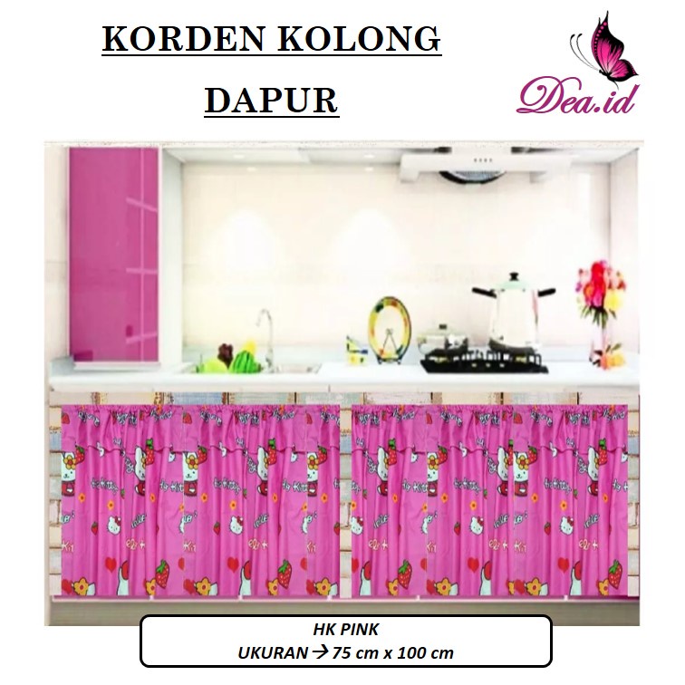 [DEASHOP] GORDEN / HORDEN / HORDENG KOLONG MEJA DAPUR KARAKTER (100CMx75CM)