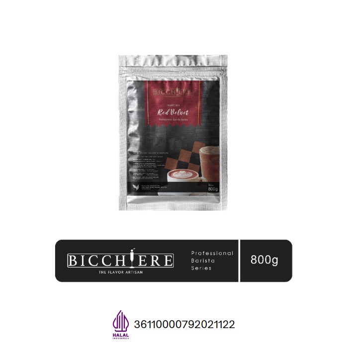 

Bubuk Minuman Red Velvet Premium Bicchiere 800g