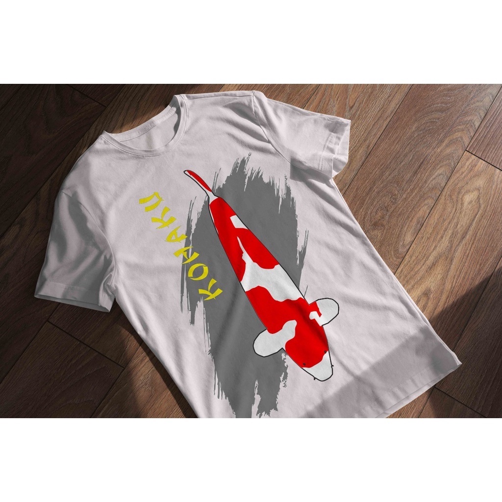 KAOS KOI KOHAKU JUMBO KAOS IKAN KOI KAOS IKAN KOI KAOS BIG SIZE ALL SIZE S M L XL XXL XXXL