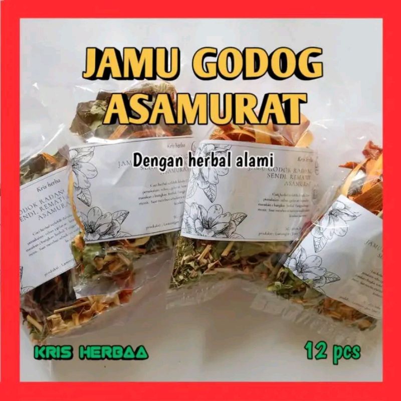 

Jamu Godhog Asamurat Kemasan Ekonomis