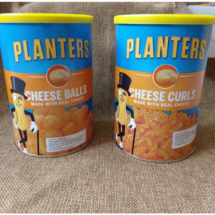 Jual planters cheese balls&curls USA 400gr Shopee Indonesia