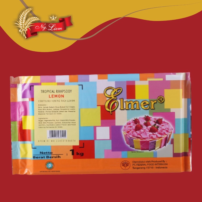 ELMER LEMON Tropical Rhapsody Cokelat Compound 1 kg