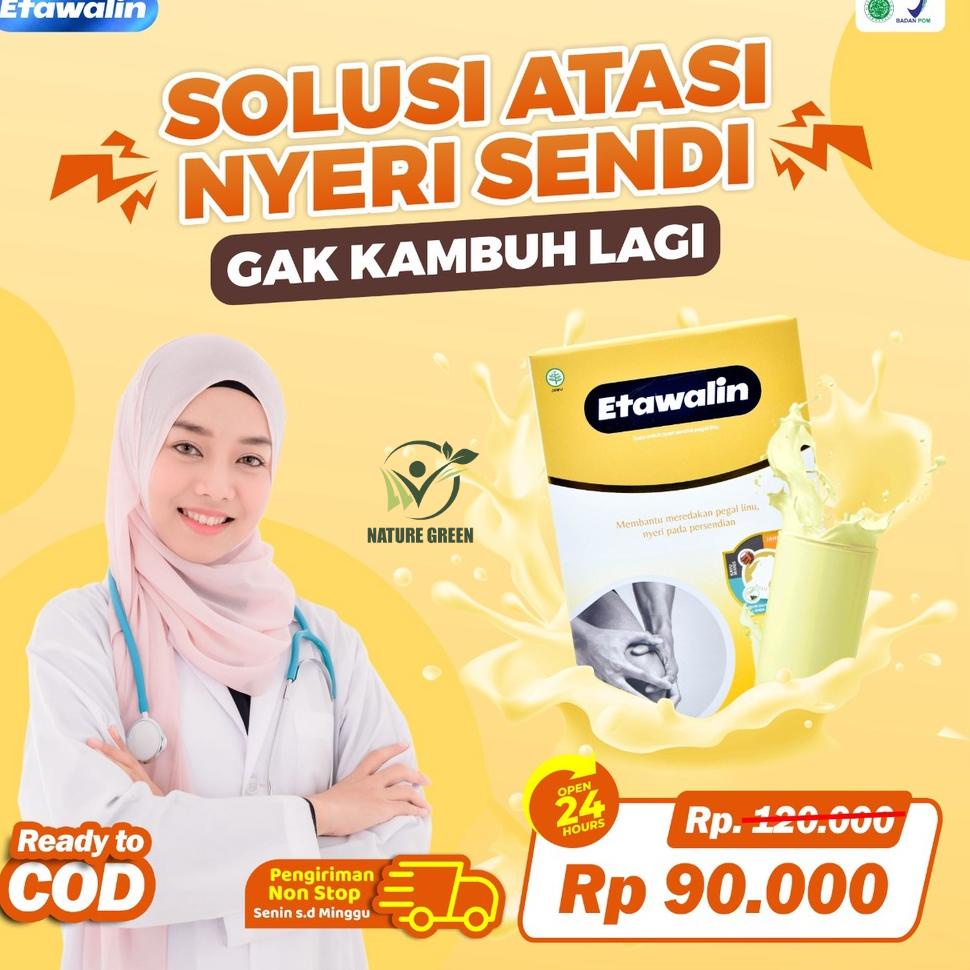 

✨MEGA ⚡ALE✨ Susu Etawalin – Susu Kambing Etawa Tingkatkan Kepadatan & Kesehatan Tulang Sendi Bantu Atasi Asam Urat Rematik Reumatik Nyeri Sendi Cocok Untuk Lansia