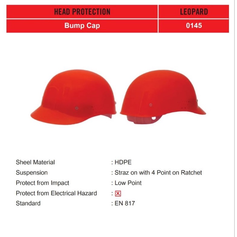 Helm Bump Cap HDPE Leopard 0145